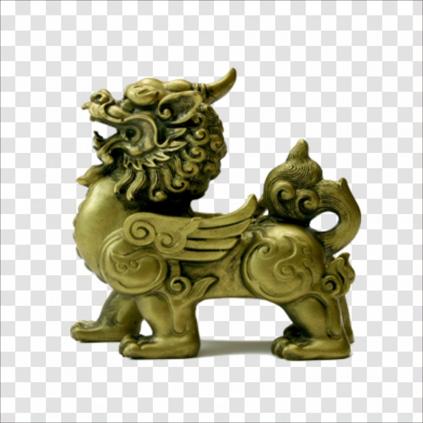 Chinese Guardian Lions Feng Shui Talisman Qilin - Royalty Payment - Tiger Transparent PNG