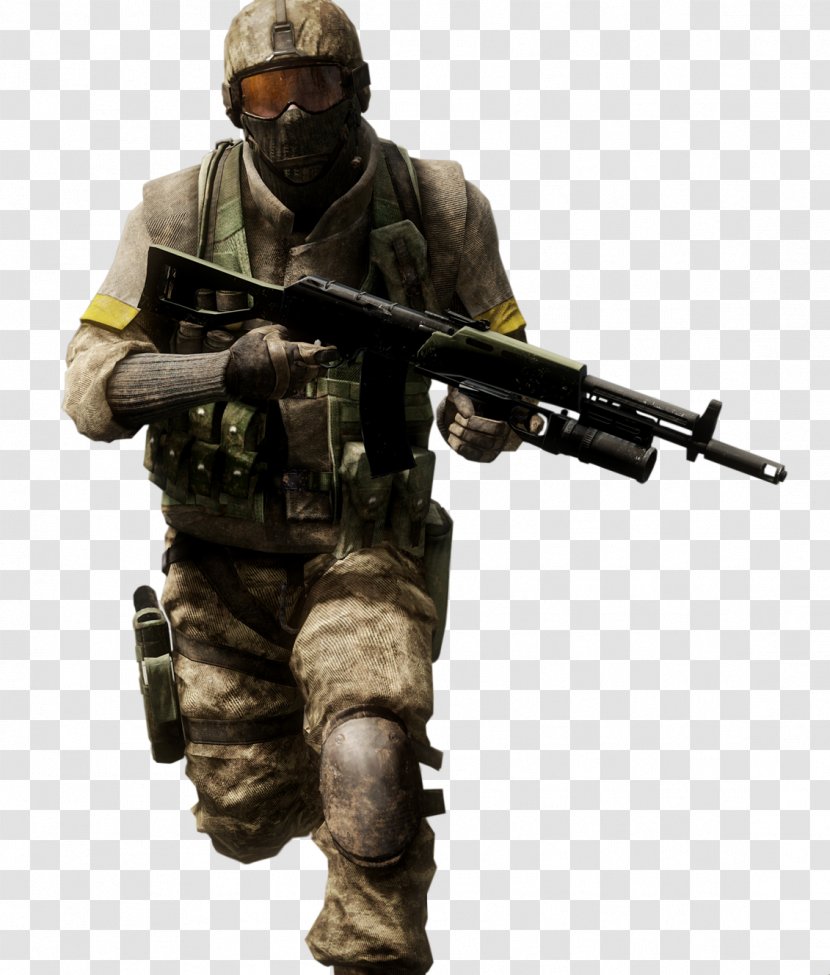 Battlefield: Bad Company 2: Vietnam Battlefield 3 1943 - Silhouette - Soldier Photos Transparent PNG