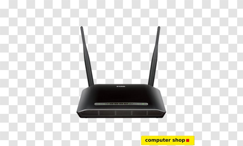 Wireless Router D-Link DSL Modem Wide Area Network - Multimedia Transparent PNG