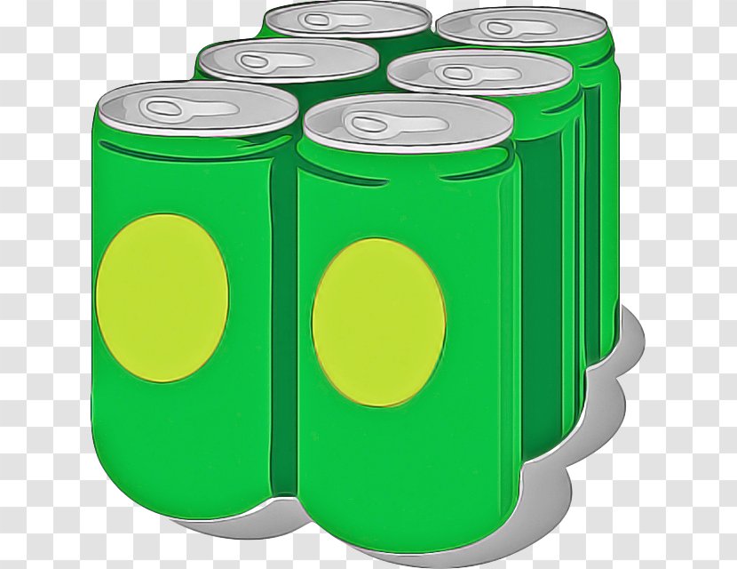 Beverage Can Green Clip Art Transparent PNG