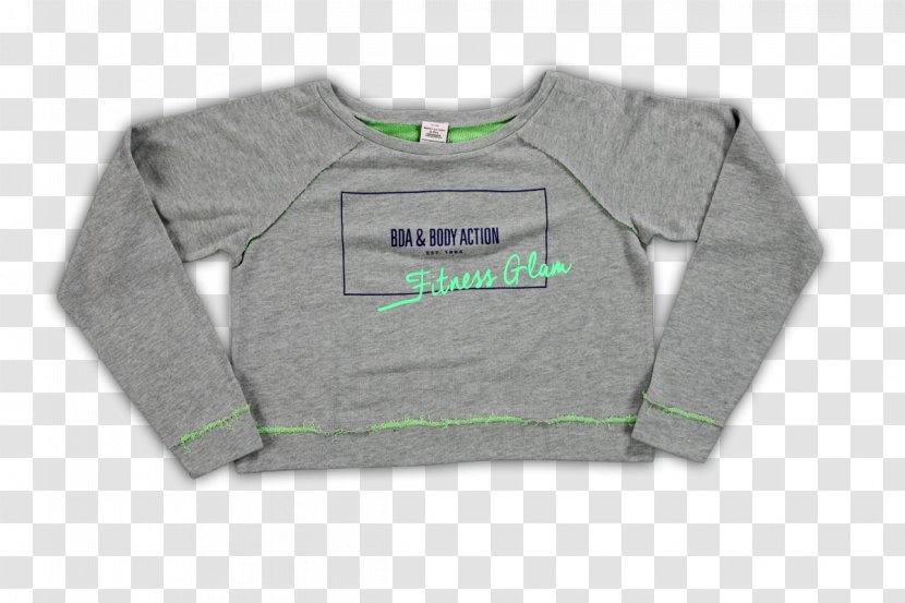 Long-sleeved T-shirt Sweater Green - Sleeve Transparent PNG