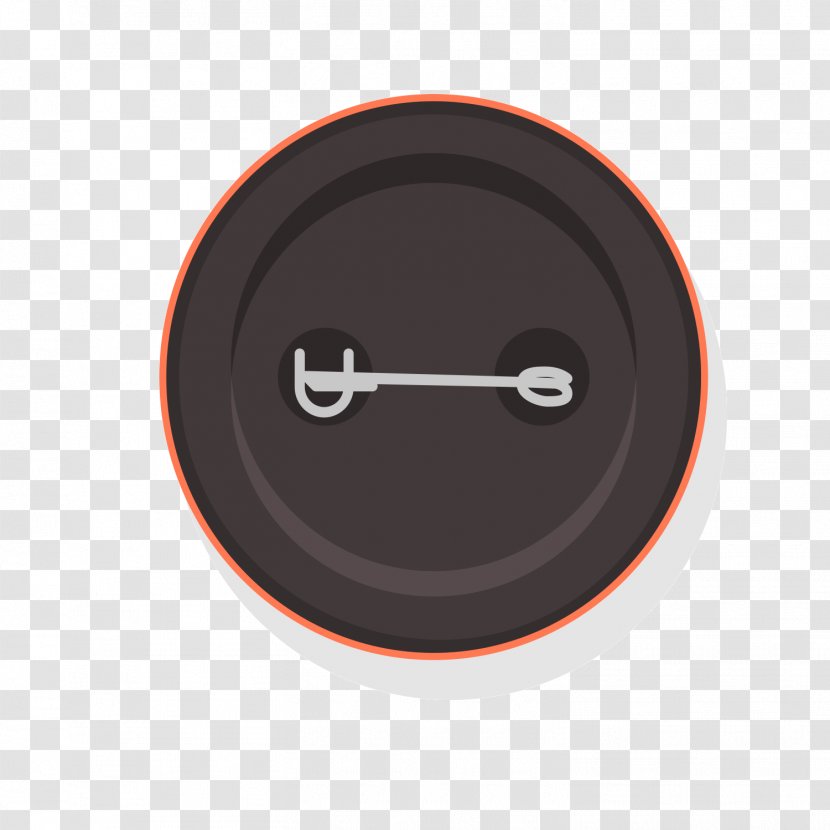 Gray Round Button - Product Design Transparent PNG