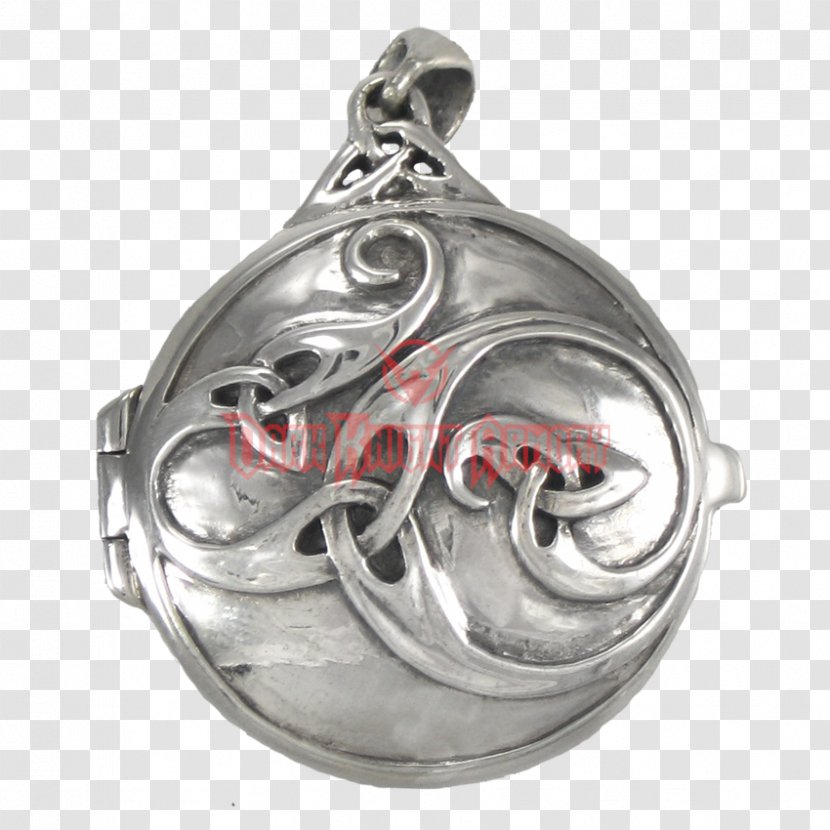 Locket Celtic Knot Silver Celts Wicca - Jewellery Transparent PNG