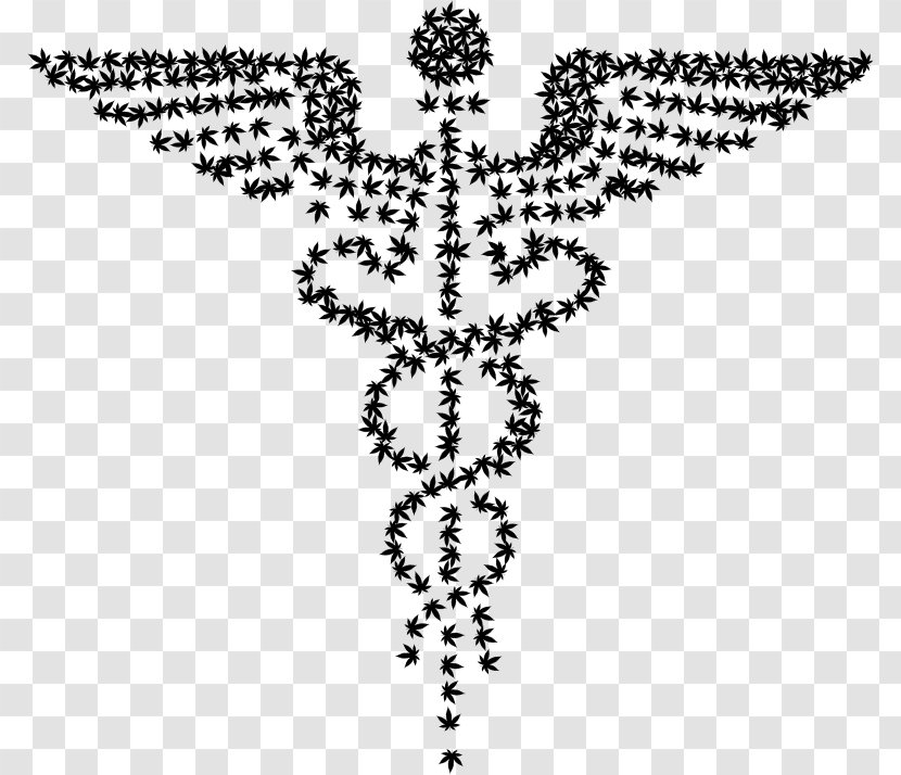 Staff Of Hermes Caduceus As A Symbol Medicine Physician - Visual Arts - Medical Cannabis Transparent PNG