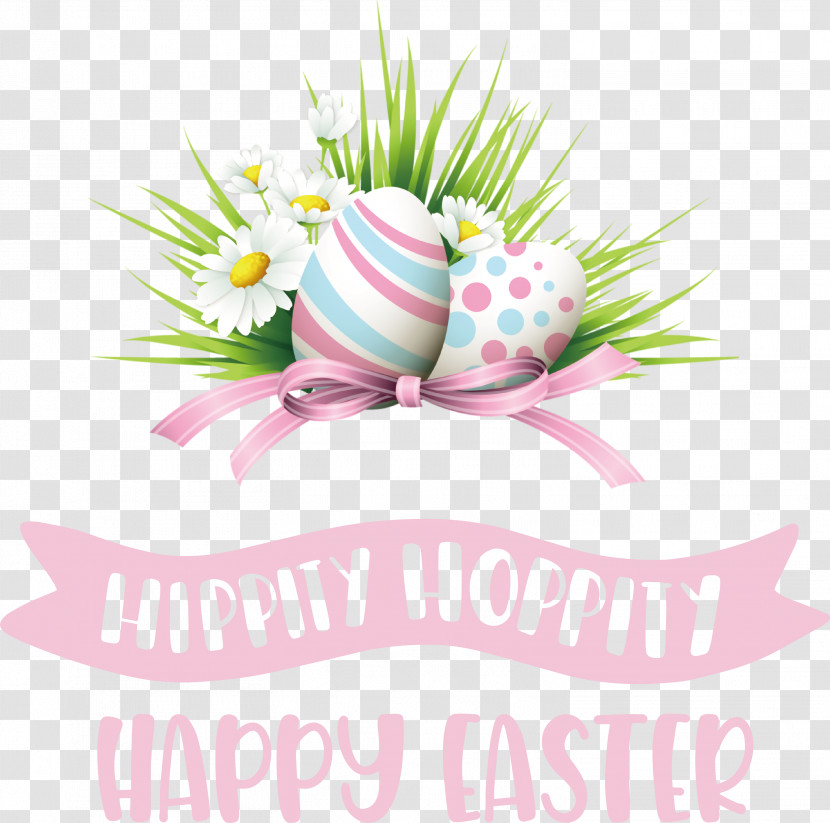 Hippity Hoppity Happy Easter Transparent PNG