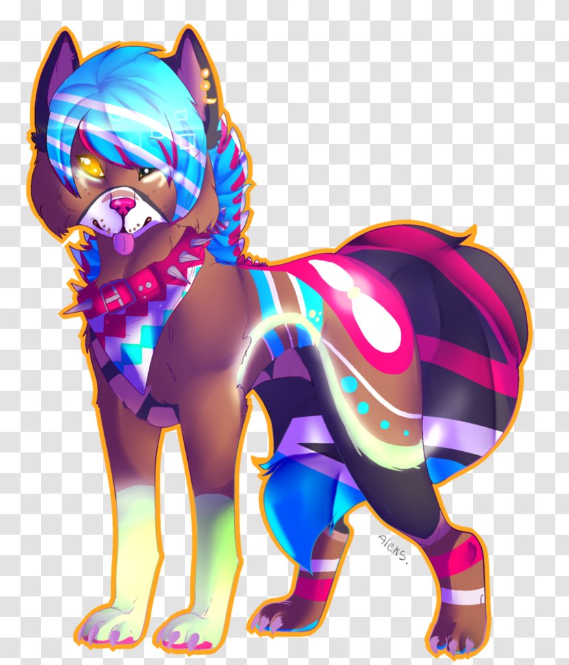 Illustration Horse Cartoon Dog Image - Flower - Furry Art Badge Transparent PNG