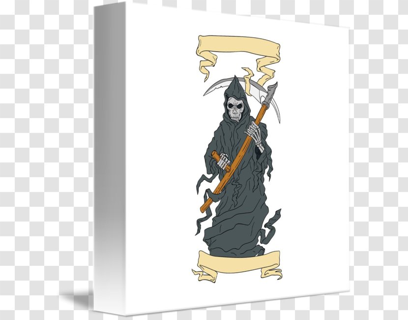 Death Drawing Reaper - Profession - Literary Scrolls Transparent PNG