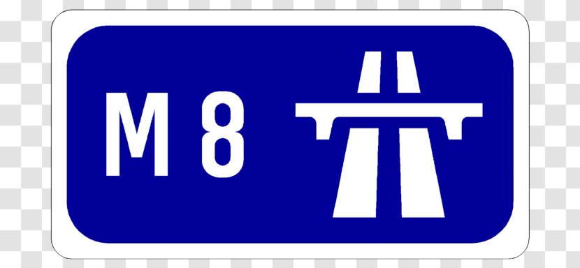 M62 Motorway M1 Road Traffic M6 Toll - Sign Transparent PNG