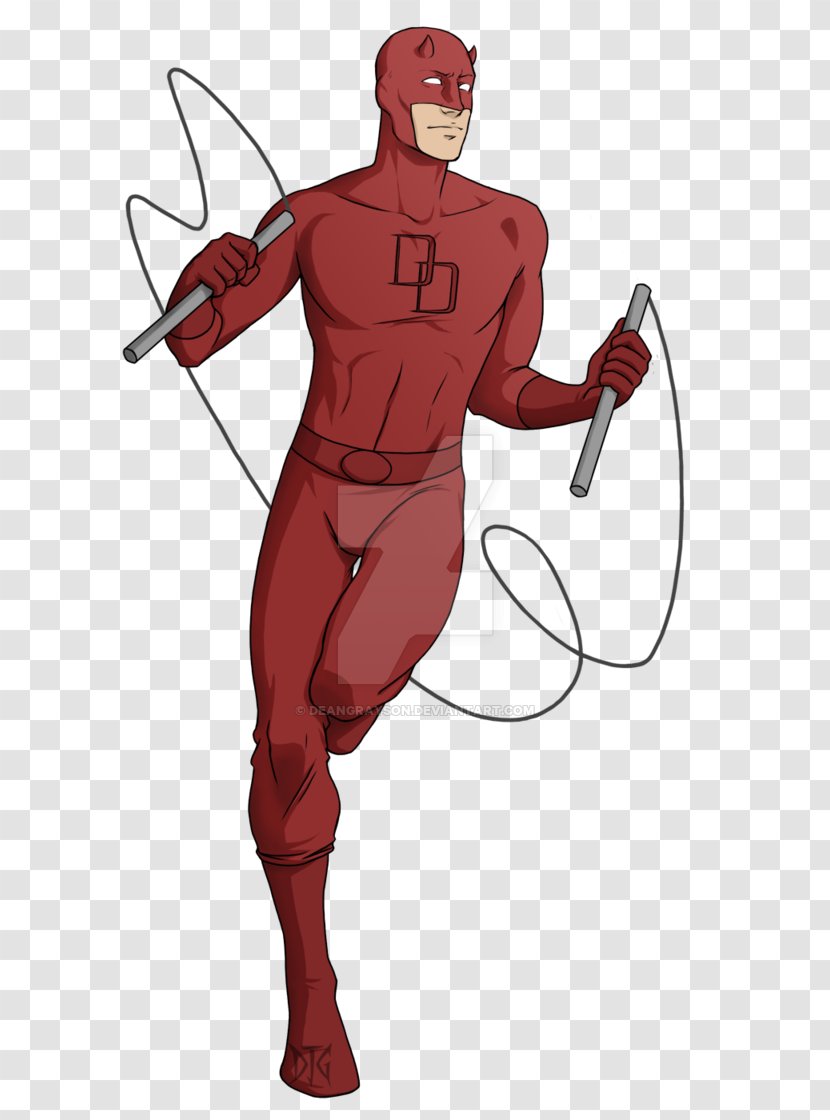Daredevil Spider-Man Superhero Art Drawing - Artist Transparent PNG