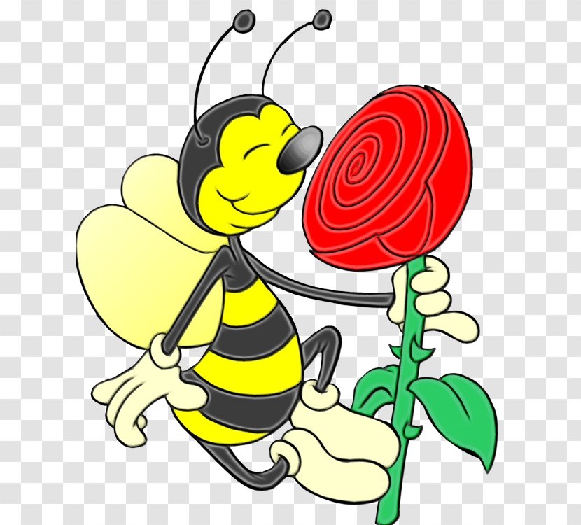 Bee Background - Honeybee - Happy Pollinator Transparent PNG