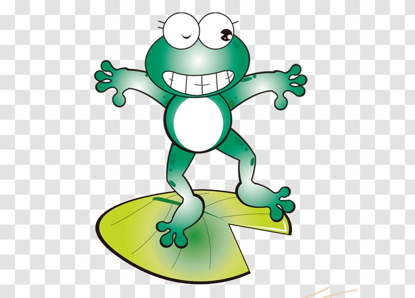 Frog Download - Green - Cartoon Transparent PNG
