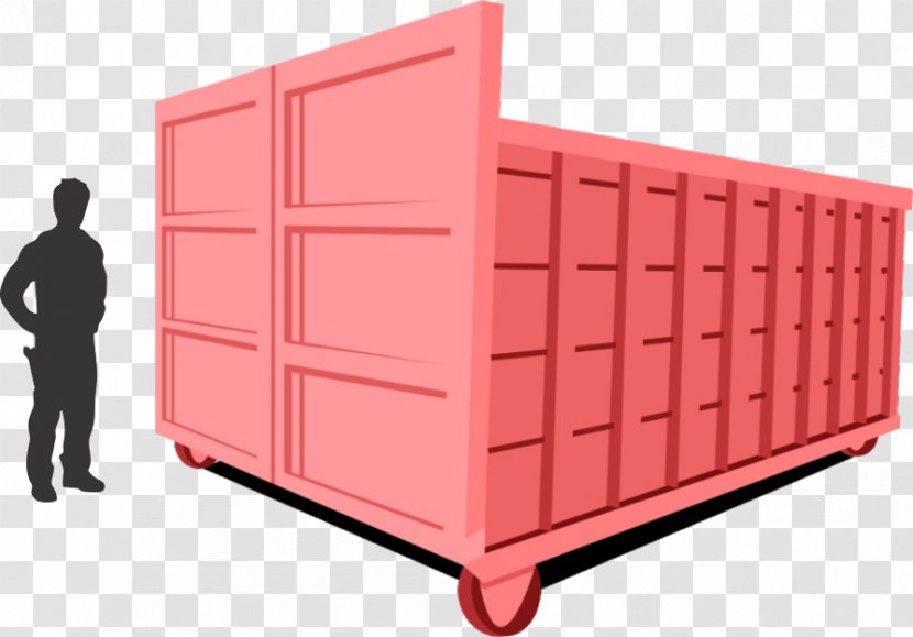 Shipping Container Line Drawer - Silhouette Transparent PNG