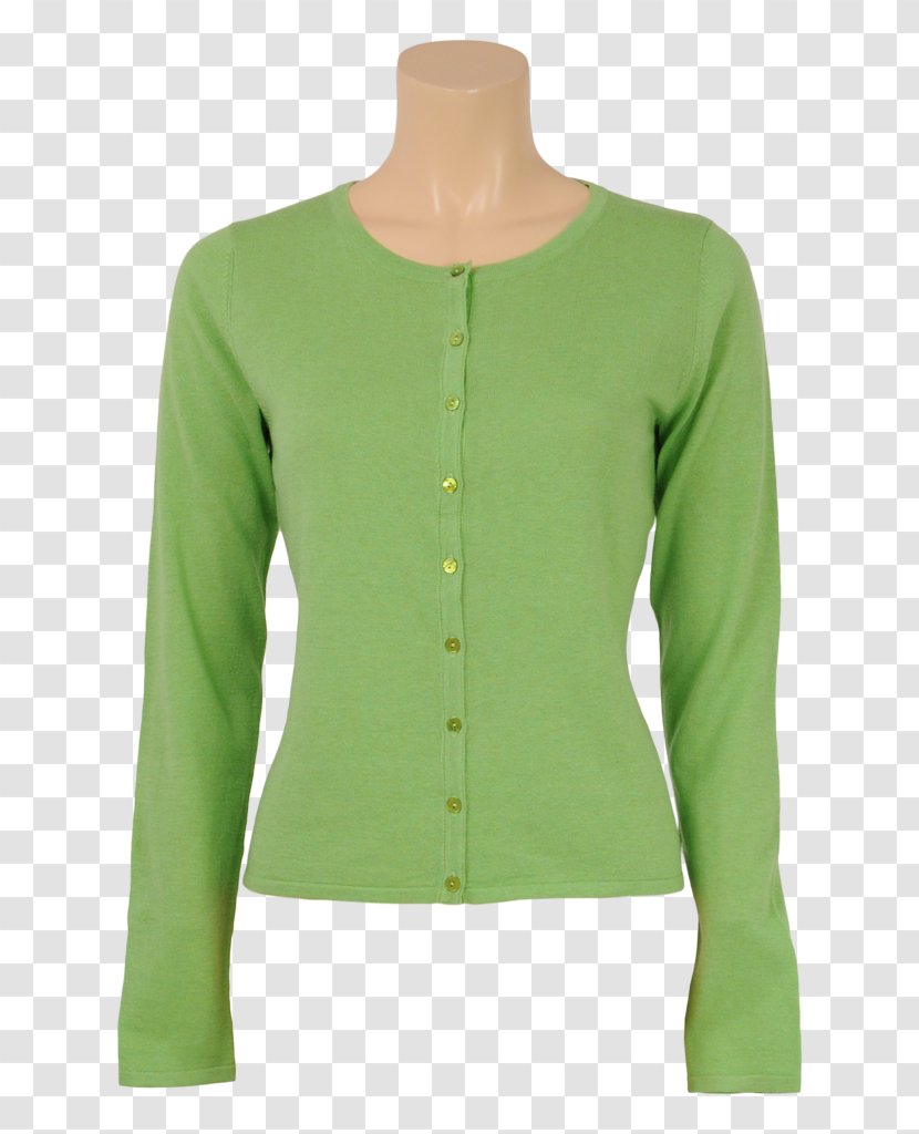 Cardigan Neck Sleeve Button Barnes & Noble - Green Transparent PNG