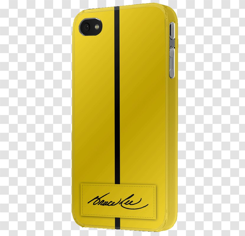 Yellow Bruce Lee IPhone 4/4S Dragon Series Case Product Design - 6 Transparent PNG