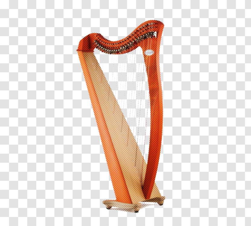 Harp Clàrsach Konghou Musical Instrument String Instrument Transparent PNG