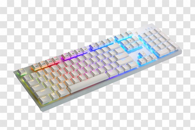 Computer Keyboard RGB Color Model Electrical Switches Gaming Keypad - Key Switch - Mechanical Transparent PNG