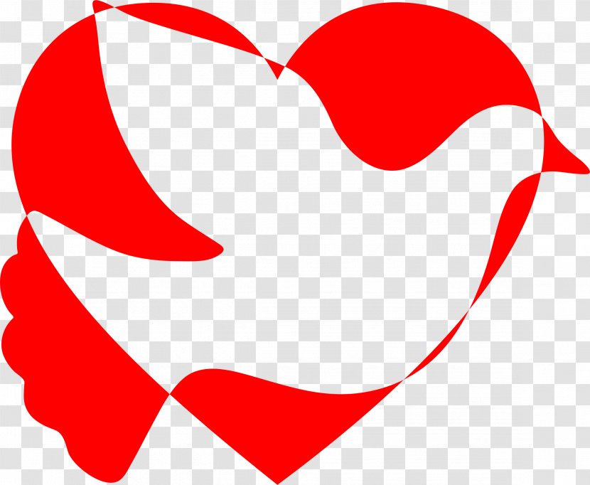 Columbidae Heart Doves As Symbols Love Clip Art - Flower Transparent PNG