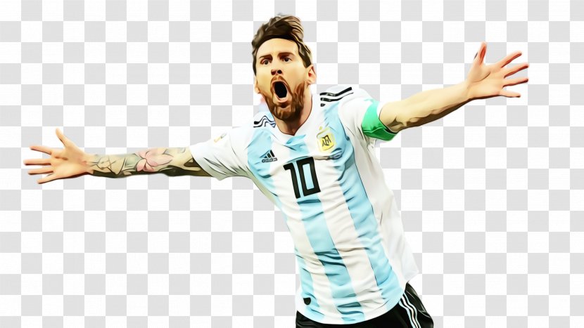 Messi Cartoon - Fc Barcelona - Tshirt Thumb Transparent PNG