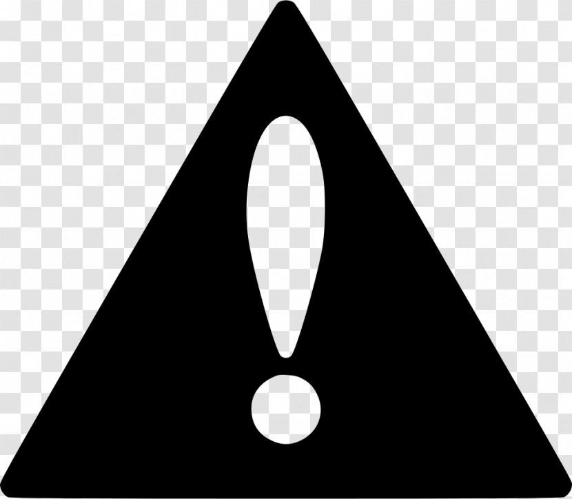 Exclamation Mark Image Triangle GIF Question - Warning Sign - Blackish Transparent PNG