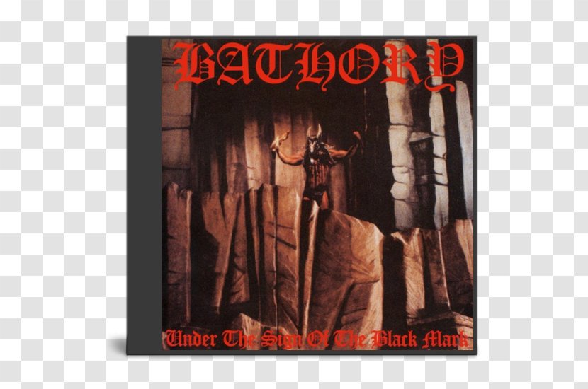 Bathory Under The Sign Of Black Mark Metal Production Album - Cartoon - Watercolor Transparent PNG