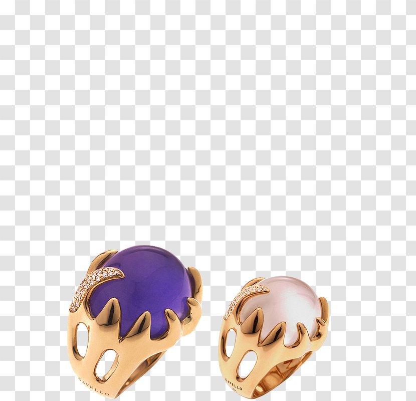 Earring Body Jewellery Gemstone Jewelry Design - Purple Transparent PNG