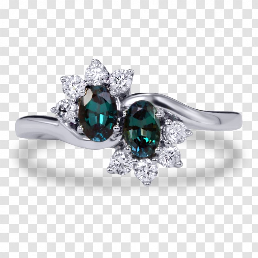 Ring Emerald Gold Diamond Brilliant Earth - Trellis Transparent PNG