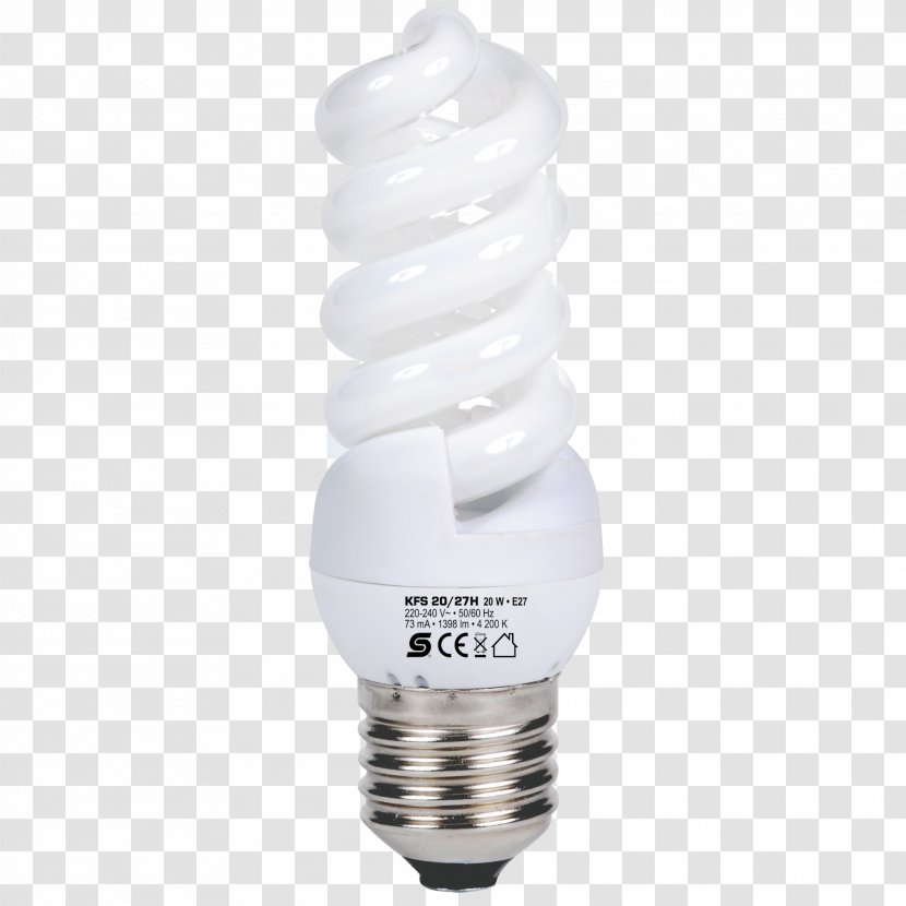 Incandescent Light Bulb Compact Fluorescent Lamp Edison Screw - Candle Transparent PNG