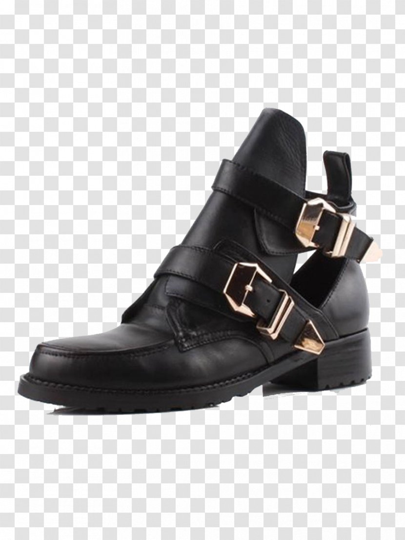 Cowboy Boot High-heeled Shoe Fashion - Sandal Transparent PNG
