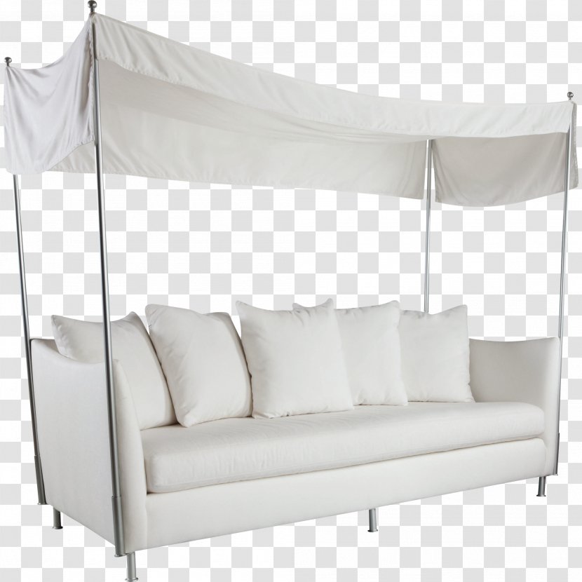 Couch Garden Furniture Daybed Chair - Mattress - Canopy Transparent PNG