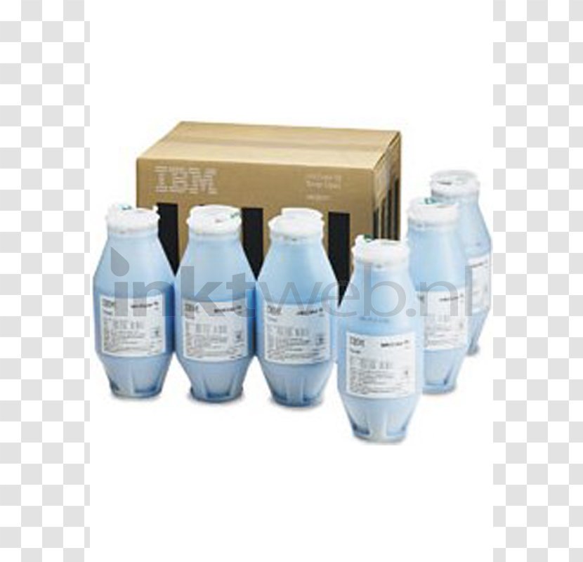 Cyan Liquid Toner Cartridge InfoPrint Solutions Company Water - Ibm - Watercolor Family Transparent PNG