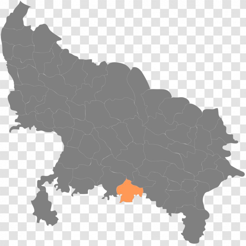 Sonbhadra District Kasganj Barabanki Map - India Transparent PNG