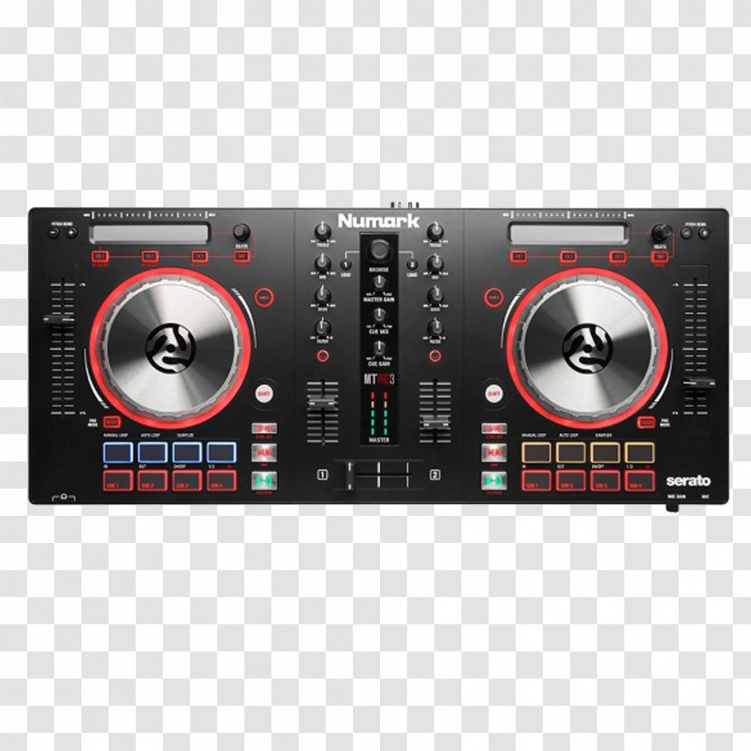 Numark Mixtrack Pro III DJ Controller Disc Jockey Industries - Dj Transparent PNG