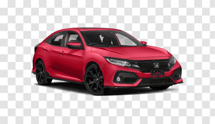 2018 Honda Civic Sport Touring 2017 Hatchback Car - Luxury Vehicle Transparent PNG