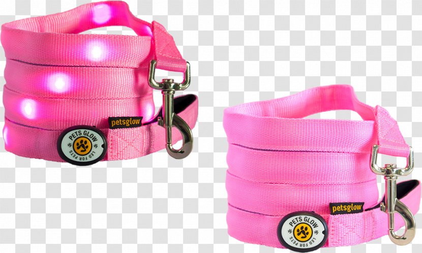 Belt Pink M - Dog Lead Transparent PNG