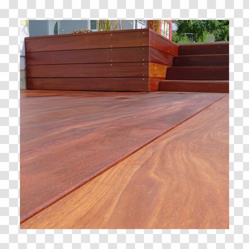 Deck Hardwood Wood Flooring Lumber - Terrace Transparent PNG