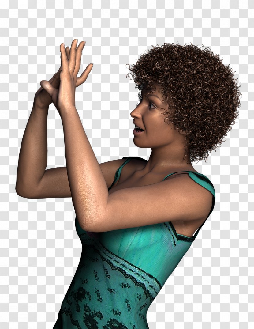 Afro-textured Hair Coloring Natural Movement - I Am So Surprised Transparent PNG