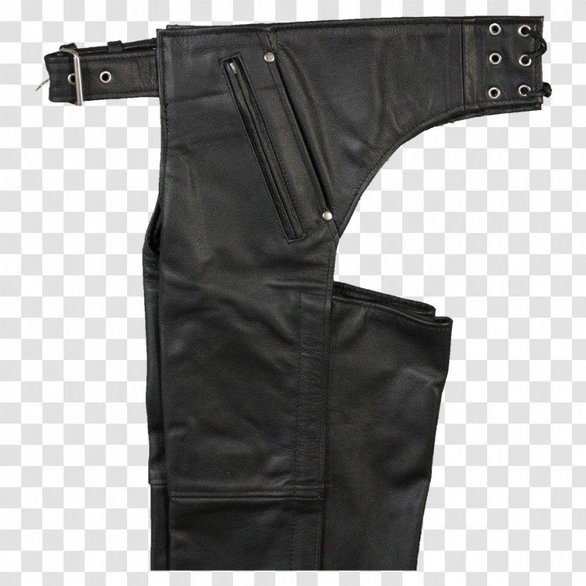 Pocket Leather Chaps Belt Lining - Length Transparent PNG