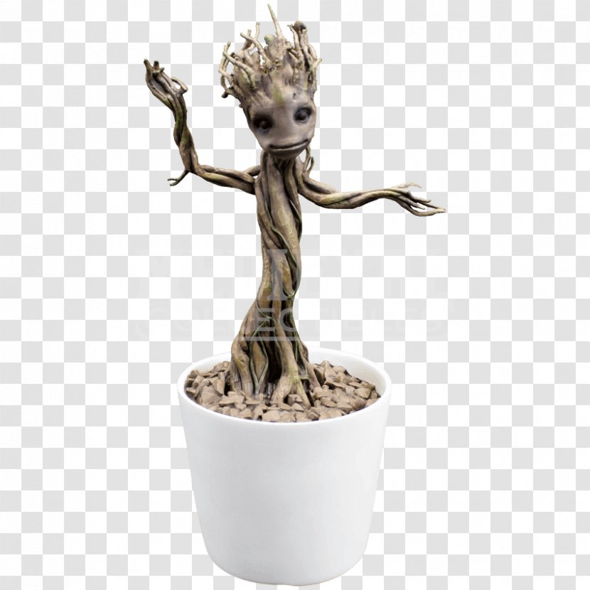 Baby Groot Rocket Raccoon Factory Entertainment Guardians Of The Galaxy - Sculpture - Dancing Premium Motion Statue StatueRocket Transparent PNG