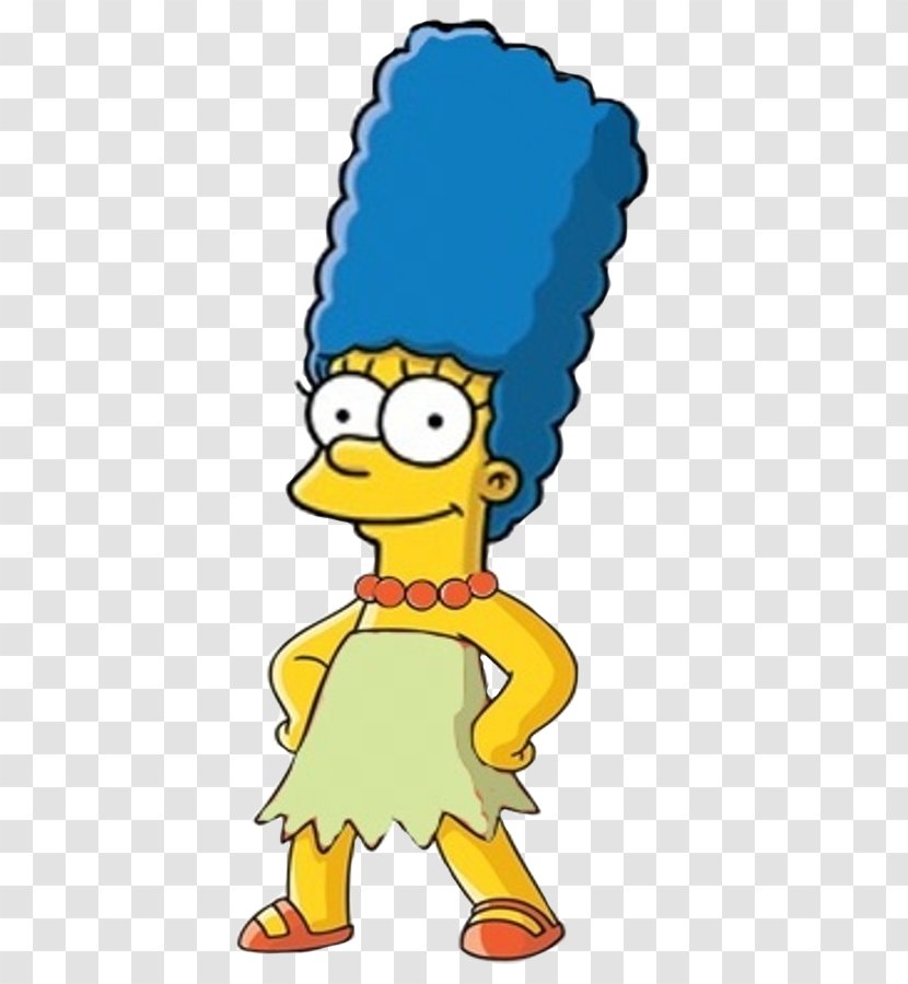 Marge Simpson Bart Homer Lisa Maggie - Watercolor Transparent PNG