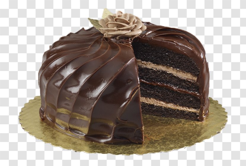 Chocolate Cake Torte Bakery Fudge - Praline Transparent PNG