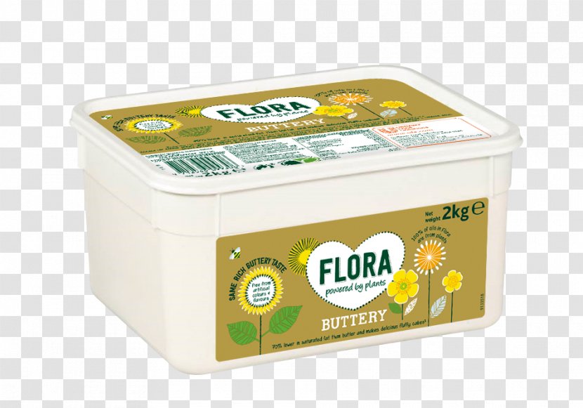 Flora Pro.activ Beyaz Peynir Spread Flavor - Ingredient - Butter Transparent PNG