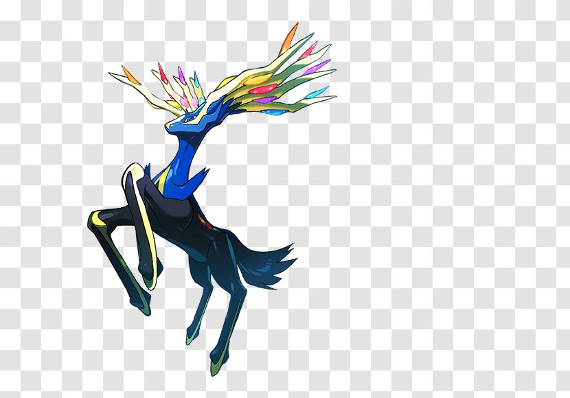 Pokémon X And Y Sun Moon Ultra Xerneas Yveltal - GOLD PARTY Transparent PNG