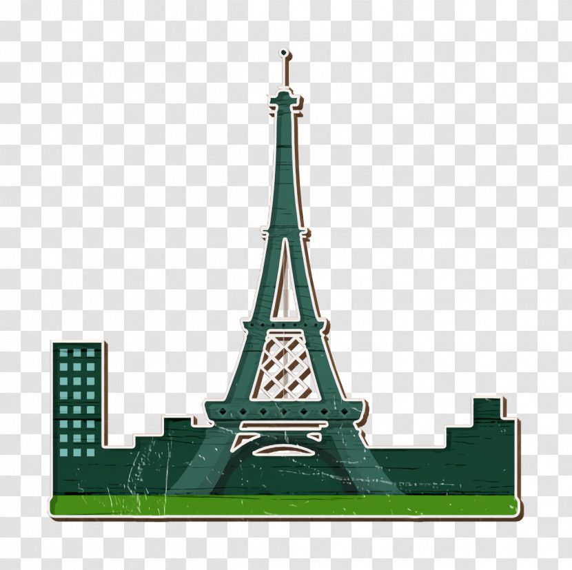 Eiffel Tower Icon Landmarks Icon Landmark Icon Transparent PNG