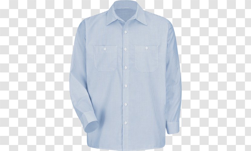 Dress Shirt Clothing Uniform Blouse - Collar Transparent PNG