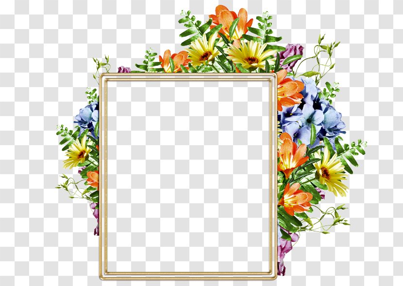 Background Flowers Frame - Wildflower - Interior Design Transparent PNG