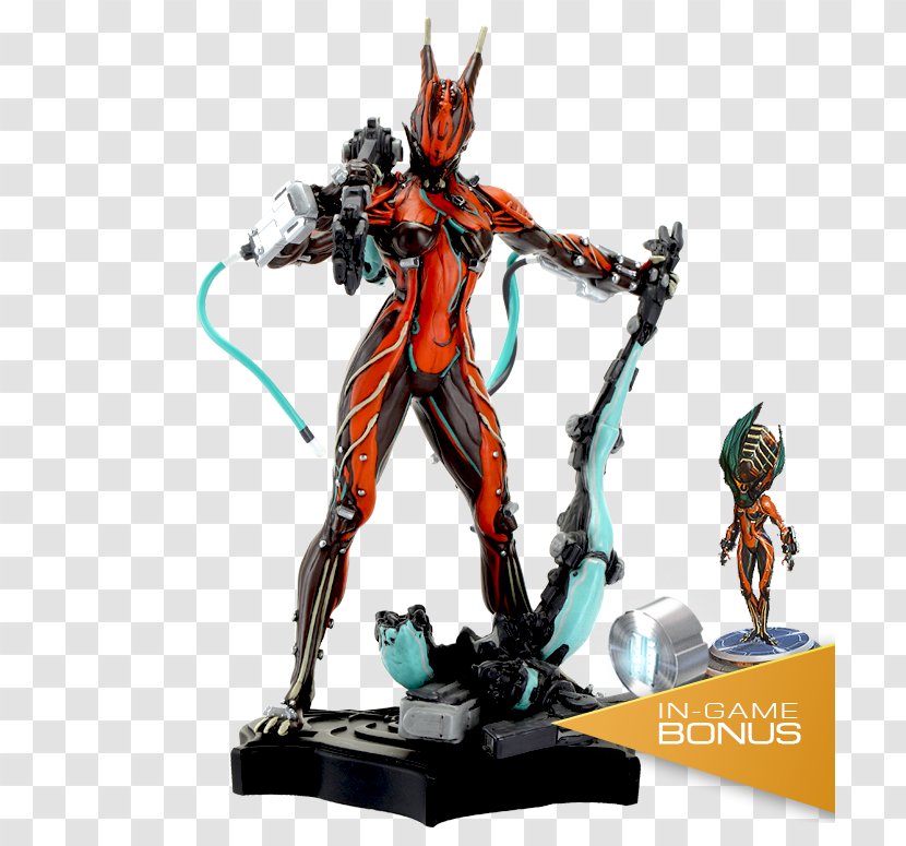 Figurine Statue Warframe Amazon.com - Hand Painted Frame Transparent PNG