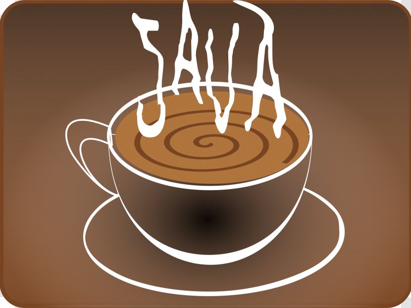 Java Coffee Clip Art Programming Language - Ristretto Transparent PNG