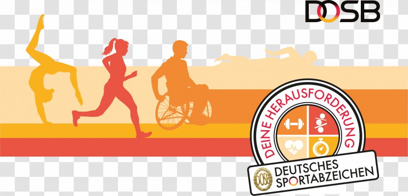 German Sports Badge Olympic Federation Sportabzeichen Association Landessportbund Nordrhein-Westfalen - Endurance - File Format Header Transparent PNG