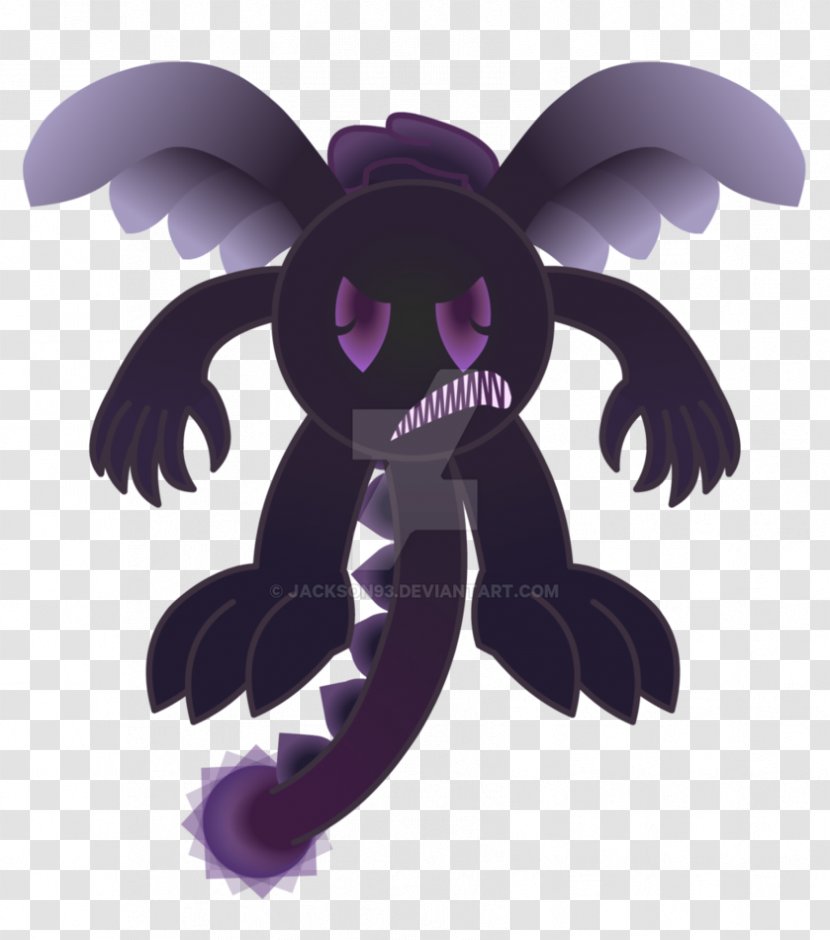 Violet Purple Cartoon Character - Dread Transparent PNG