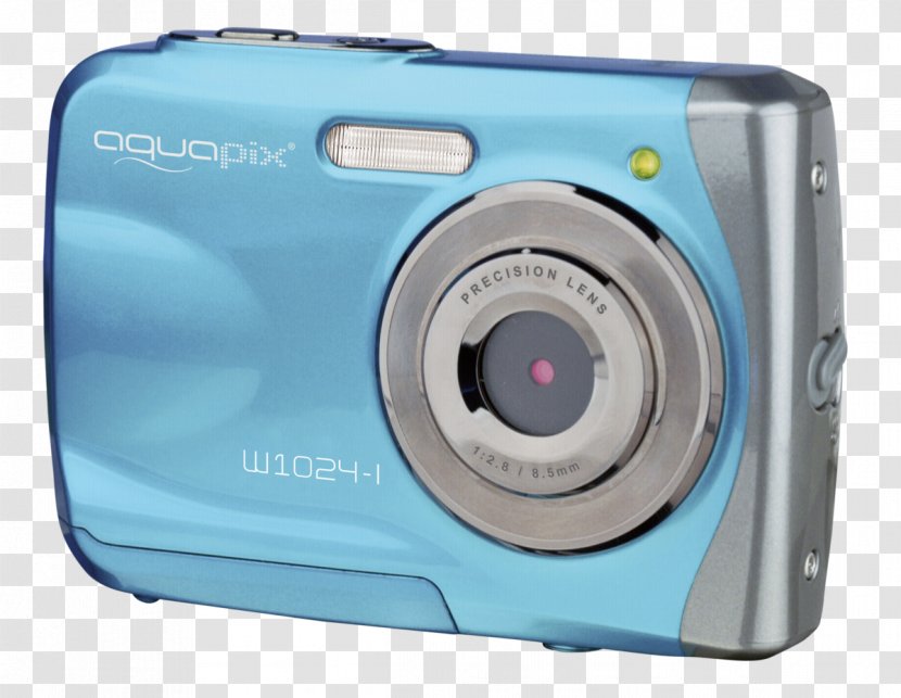 Aquapix W1024-P Waterproof Camera - Easypix W1024 Splash - Pink (10MP) 6.1cm TFT LCD Iceblue Hardware/Electronic Megapixel Point-and-shoot CameraCamera Transparent PNG